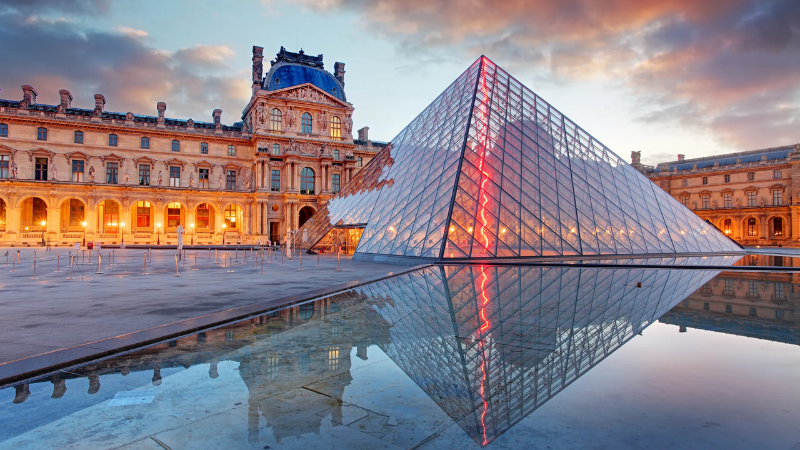 The Louvre Museum Paris, France 